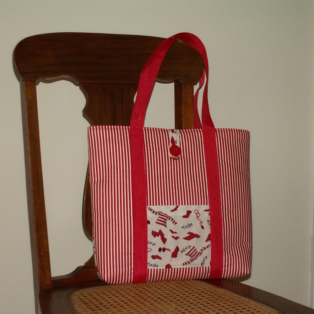 Book Bag NWT Olivia Handcrafted USA #02